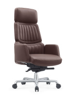 Кресло RV DESIGN Lavoro (A2411-1) кожа коричневая